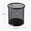 Creative fashionable tabletop iron mesh Metal pen container